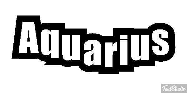 Aquarius Texteffekt