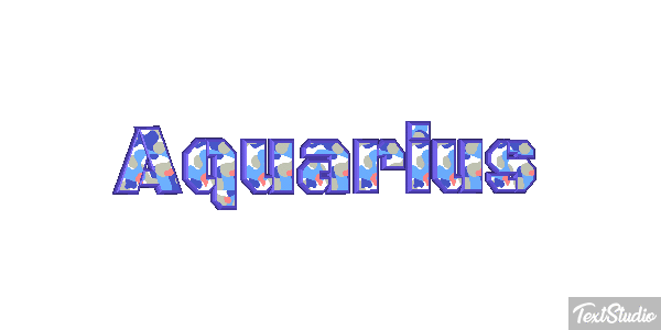 Aquarius Texteffekt