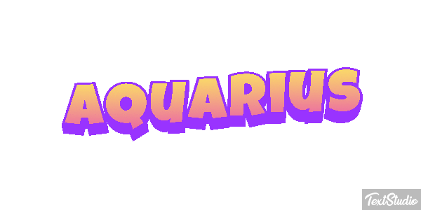Aquarius Texteffekt