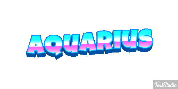 Aquarius Texteffekt