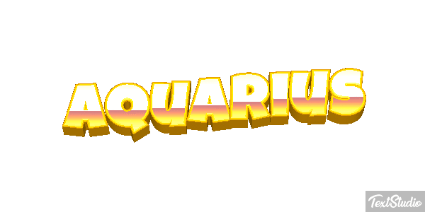 Aquarius Texteffekt