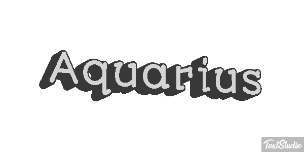 Aquarius Texteffekt