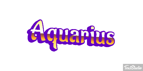 Aquarius Texteffekt