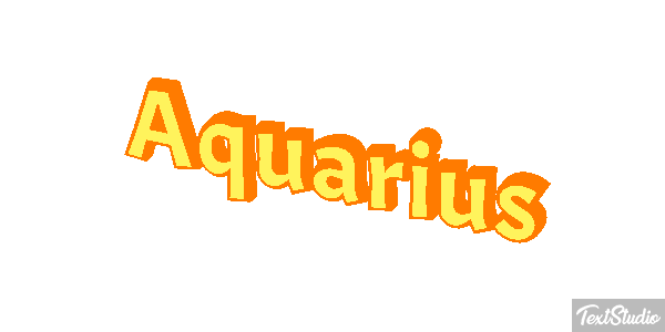 Aquarius Texteffekt