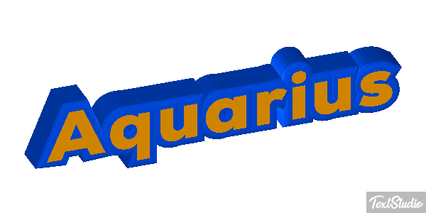 Aquarius Texteffekt