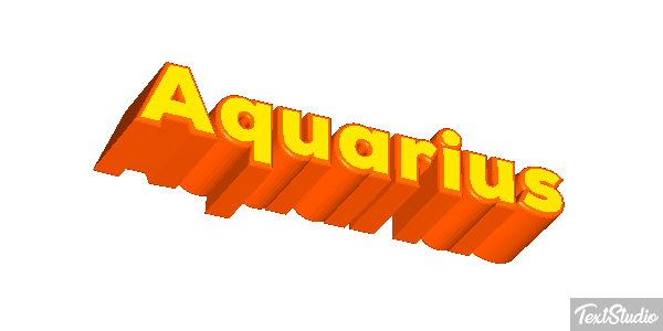 Aquarius Texteffekt