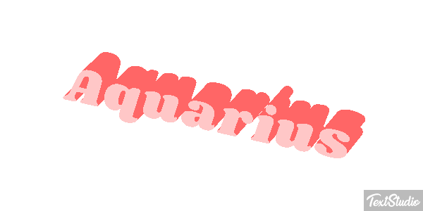 Aquarius Texteffekt