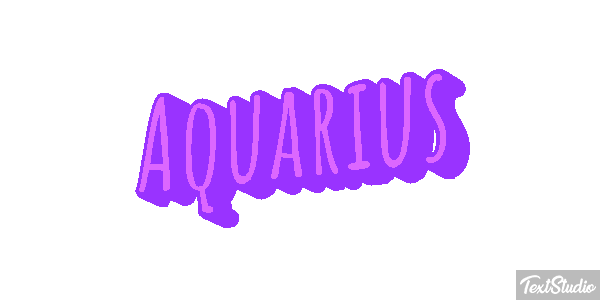 Aquarius Texteffekt