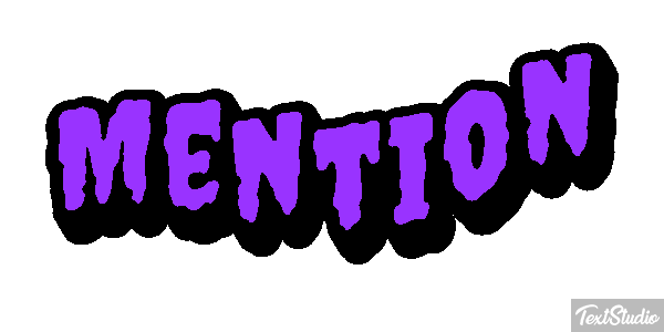 Mention Text effect