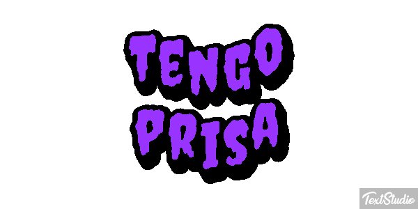 Tengo prisa Efecto de texto