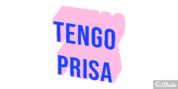 Tengo prisa Efecto de texto