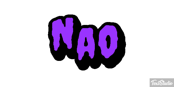 Não Efeito do texto