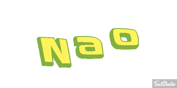 Não Efeito do texto