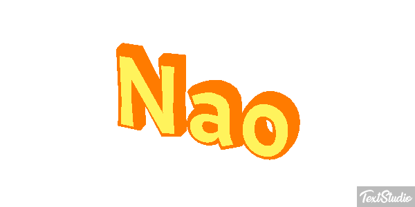 Não Efeito do texto