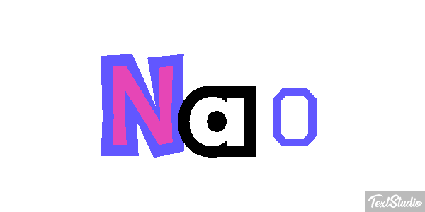 Não Efeito do texto