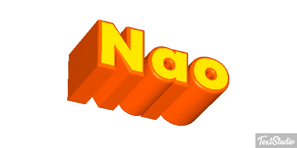 Não Efeito do texto