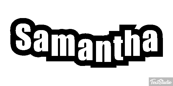 Samantha テキスト効果