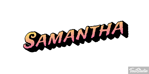 Samantha テキスト効果