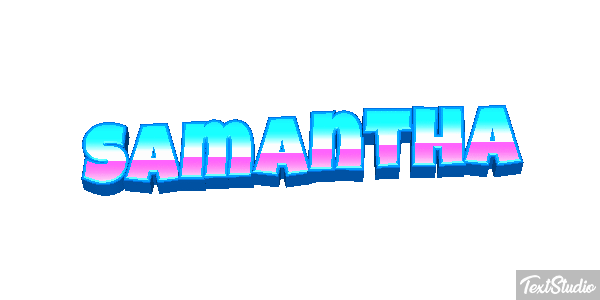 Samantha テキスト効果