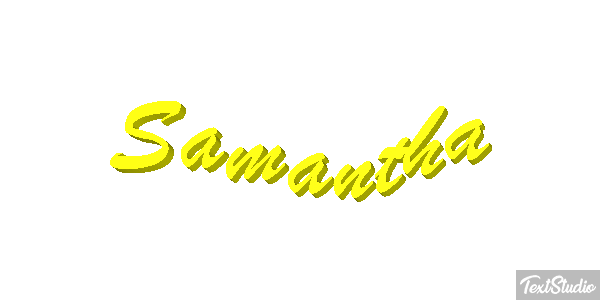 Samantha テキスト効果