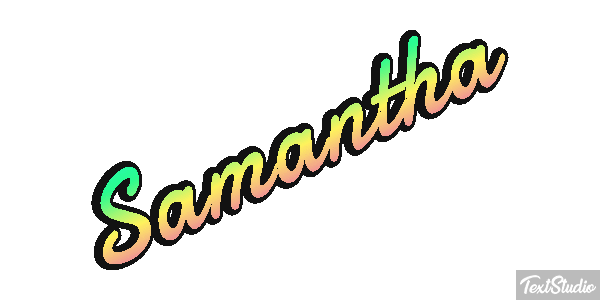 Samantha テキスト効果
