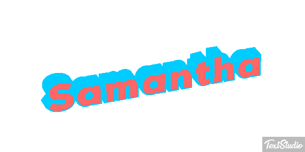 Samantha テキスト効果