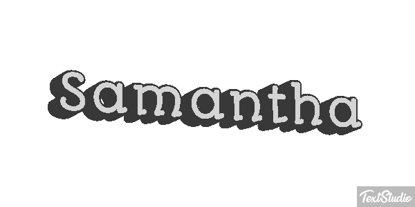Samantha テキスト効果