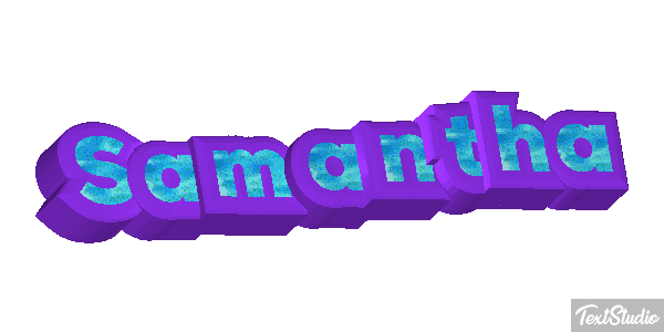 Samantha テキスト効果