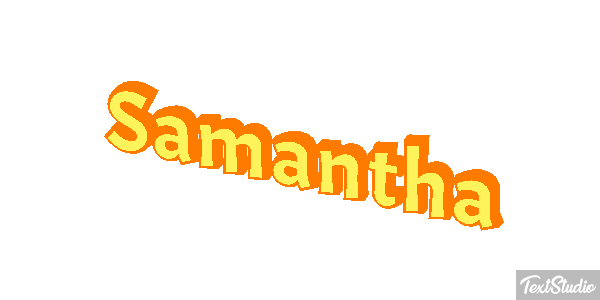 Samantha テキスト効果