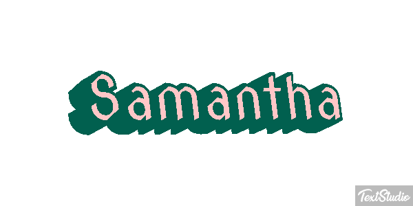 Samantha テキスト効果
