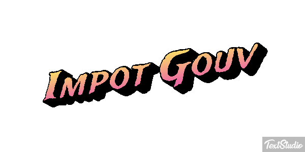 Impôt Gouv Efeito do texto