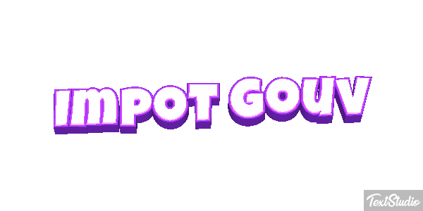 Impôt Gouv Efeito do texto