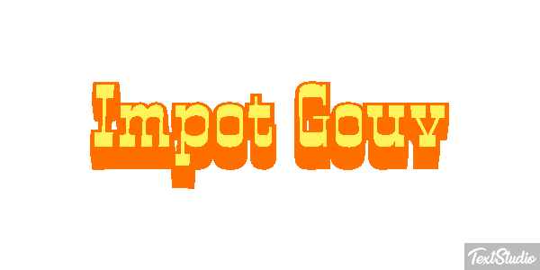 Impôt Gouv Efeito do texto