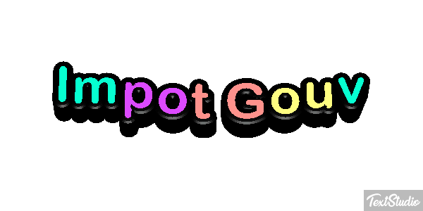 Impôt Gouv Efeito do texto
