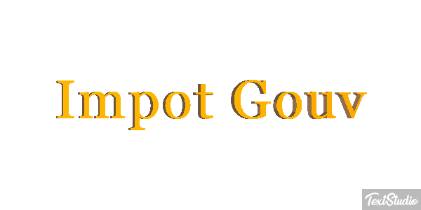 Impôt Gouv Efeito do texto
