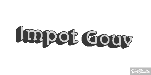 Impôt Gouv Efeito do texto