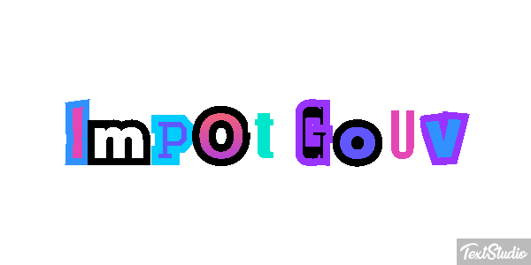 Impôt Gouv Efeito do texto