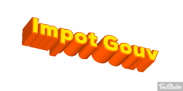 Impôt Gouv Efeito do texto