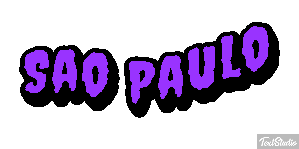 Sao Paulo Efecto de texto