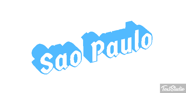 Sao Paulo Efecto de texto