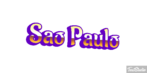 Sao Paulo Efecto de texto