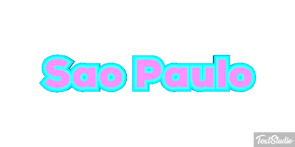Sao Paulo Efecto de texto