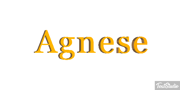 Agnese Effetto testo