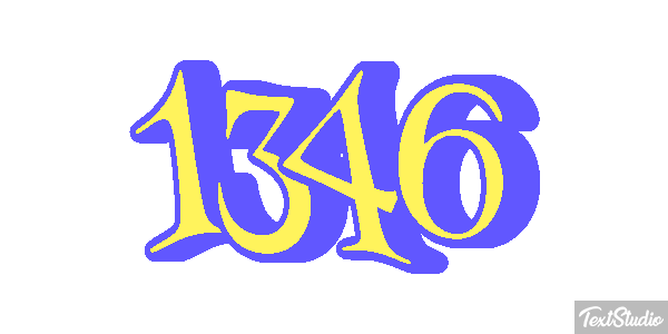 1346 Text effect