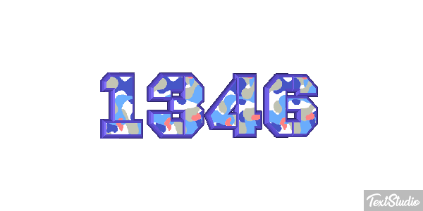 1346 Text effect