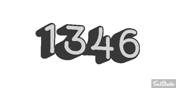 1346 Text effect