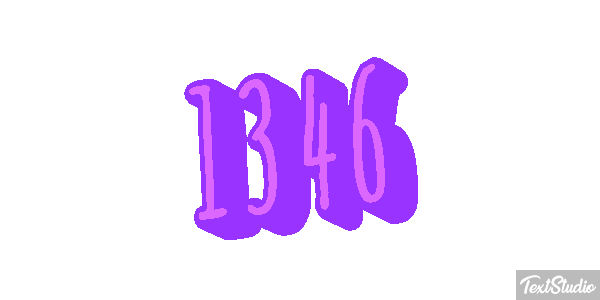 1346 Text effect