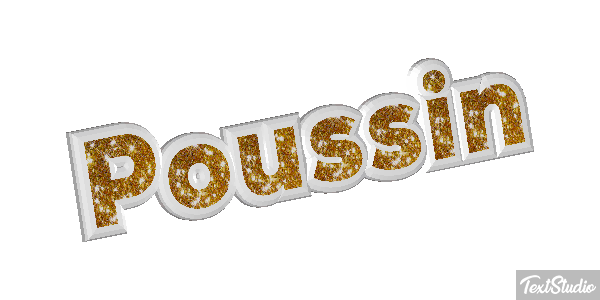 Poussin Effet de texte