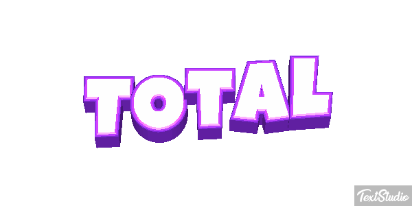 Total Текстовый эффект