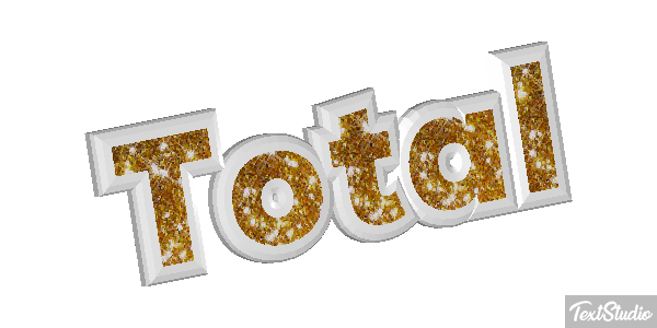 Total Текстовый эффект